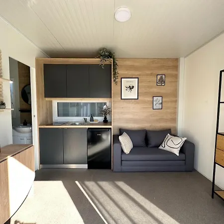 Cosy Modern Mini House 11 By The Sea With Private Terrace In Limoni Camp - Walk To & Local Taverns * Sukošan